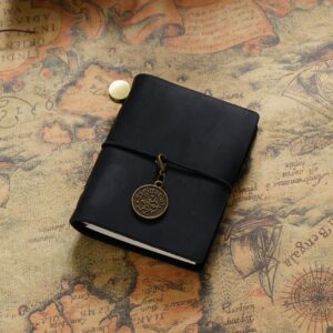 Crazy horse leather black