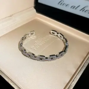 1 Open-Ended Bracelet-Silver