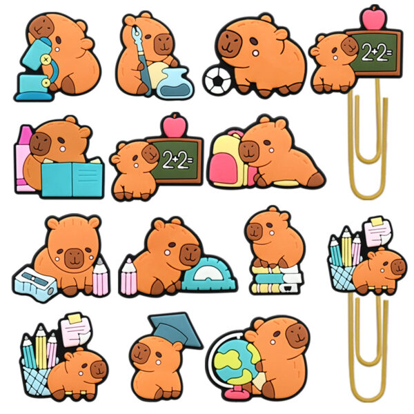 Wholesale Random 100pcs Cartoon Student Paper Clip Bookmark OLY Exclusive