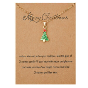 6233 Christmas Tree Gold Card