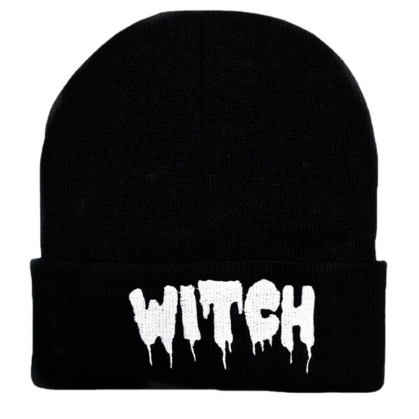 Wholesale Embroidered wool knitted hat warm headgear