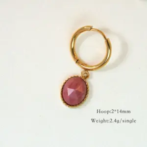 Rhodochrosite Cut Oval