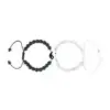 Ethnic Style Geometric Glass Bracelets In Bulk