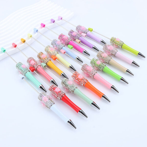 Wholesale DIY Tortoise Broken Diamond Beaded Pen Internet Red Tortoise Dreaming Tortoise Super Cute Tortoise Diamond Pen Beaded Round Beads Cute Pen
