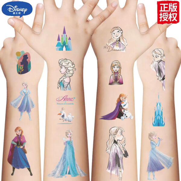 oly-ce8391aa658a683bcecc0a37eadb4ac4 Wholesale New Disney Genuine Licensed Frozen Tattoo Stickers Waterproof Party Party Gift Funny Fun Face Stickers