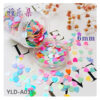 oly-ce92674675da24a74c8be77ca00755dc Wholesale Ya Leduo 6mm Non-rous Love Looser Stationery Sandwich Filled Bead Macaron PVC Diy Jewelry Sequins