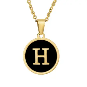 Gold H (Including Chain)