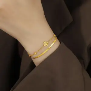 【XKB2183】Tree of Life Bracelet / Gold