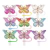 Wholesale Ins Butterfly Straw Cap DIY Handmade Straw Decoration Accessories Gradient Butterfly Resin Dust Plug Straw Cover