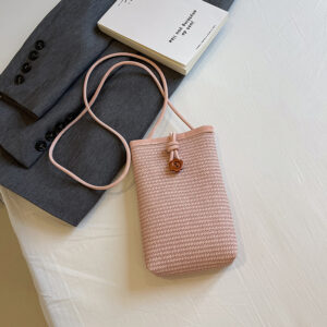 Pink brown buckle