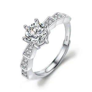 Du Meisha Snake Ring 1 Karat / Adjustable Opening