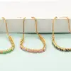 Wholesale Copper Geometric Zircon Copper Bracelets