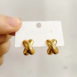 Gold Earrings 105 / 18k