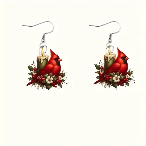 Wholesale Christmas atmosphere vintage earrings