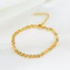 Wholesale PVD Coated 18K Gold Plated Geometric 304 Stainless Steel Waterproof Non Tarnish 304 Stainless Steel Bracelets