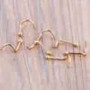 Wholesale Fashion Solid Color Stainless Steel Nose Studs 1 Piece Nose Pin