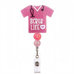 Beaded nurse uniform