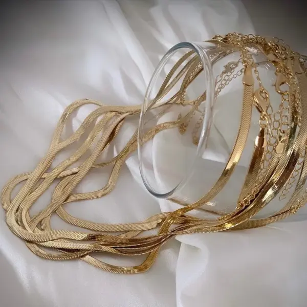 Blade Solid Color Snake Titanium Steel Fashion Necklace