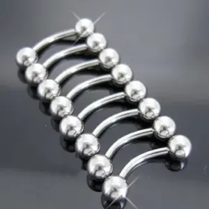 Fashion Geometric Stainless Steel Belly Ring 1 Piece