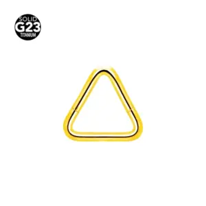 Triangle Gold (Titanium) / 1.2x10mm
