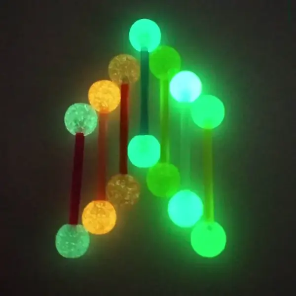 Wholesale 1 Piece Tongue Rings Fashion Geometric Arylic Metal