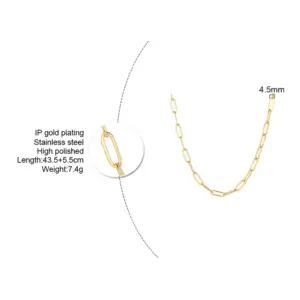 Gold / 4.5mm*4.35+5cm[602G]