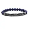 Wholesale Simple Style Geometric Natural Stone Beaded Bracelets 1 Piece
