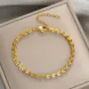 Wholesale PVD Coated 18K Gold Plated Geometric 304 Stainless Steel Waterproof Non Tarnish 304 Stainless Steel Bracelets