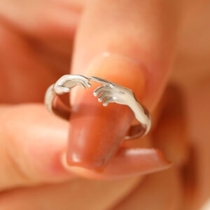 white k opening ring (environmental protection copper) M-007