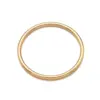 Wholesale Simple Style Classic Style Solid Color Titanium Steel Polishing Bangle