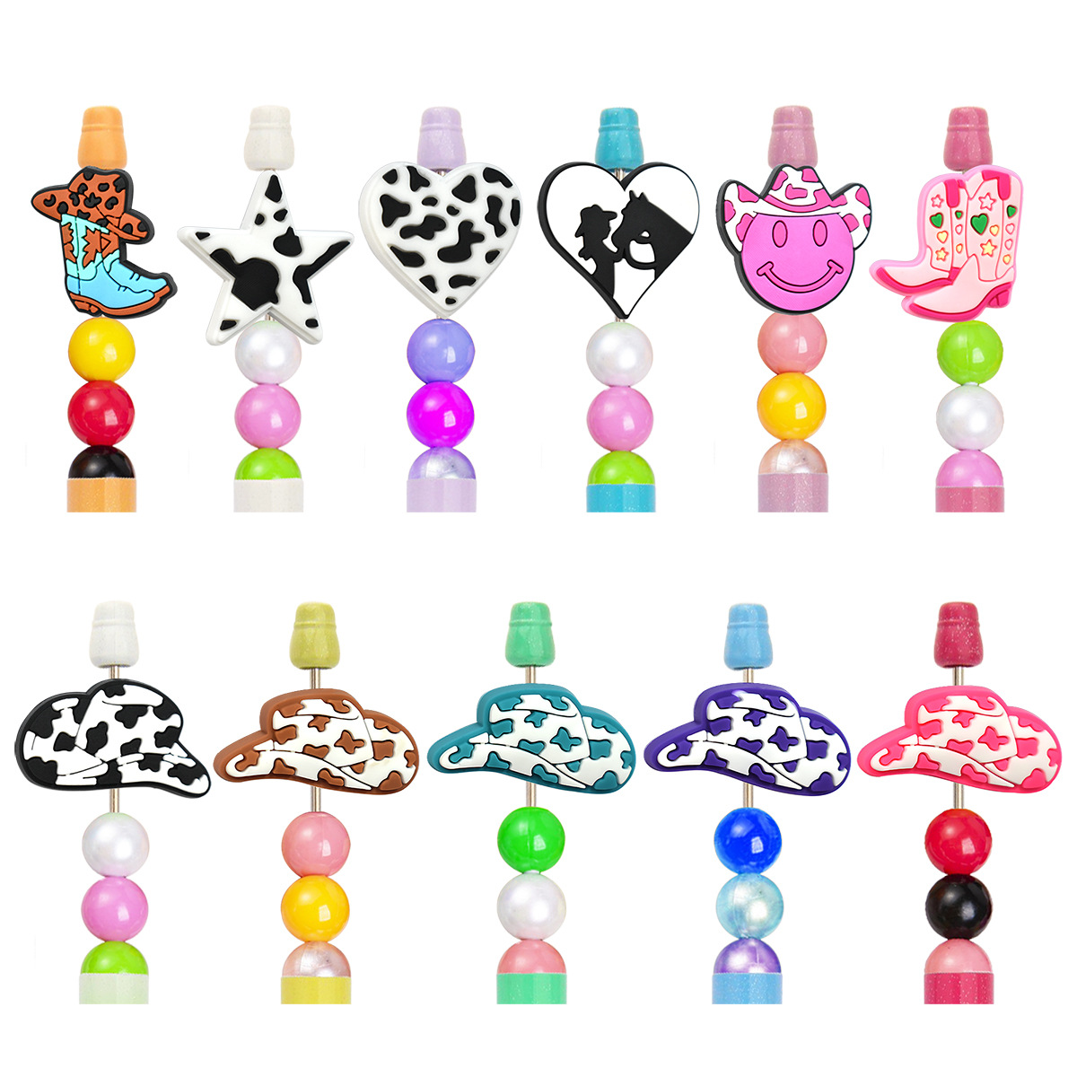 Wholesale DIY Pen Beads High-Value Student Stationery Jewelry