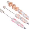 Wholesale New Cartoon Cute Rab Bubble Mart DIY Beaded Pen Ballpoint Pen Decorative Accessories