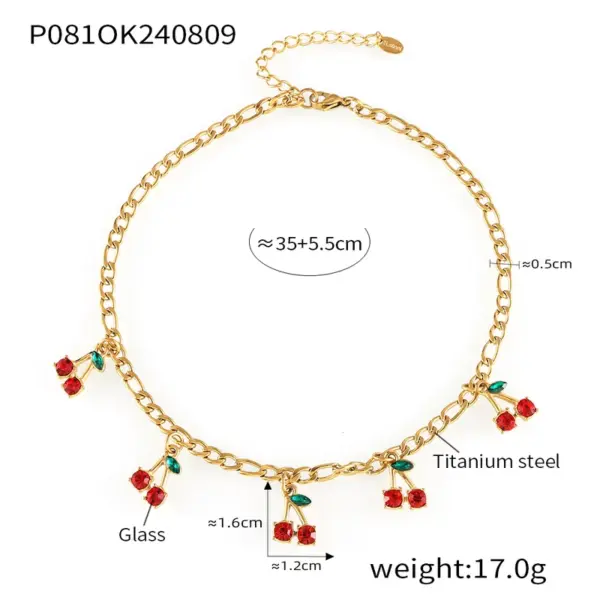 304 Stainless Steel Glass Geometric PVD Coated 18K Real Gold Plated Real Gold Plated Princess Luxurious British Style Waterproof Non Tarnish Plating Jewelry Set