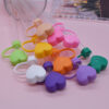 Wholesale Random 10pcs 3D color love 10MM dust plug straw accessories