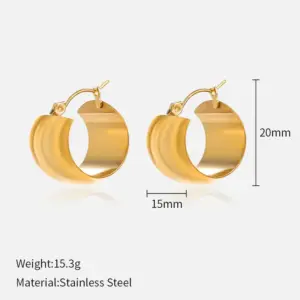 01# Gold Earrings Ch534