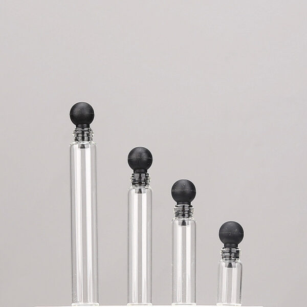 Wholesale 0.5Ml1Ml2Ml3Ml Perfume Essential Oil Sample Sub-Bottle Sample Glass Bottle Test Tube Trial Bottle Stopper