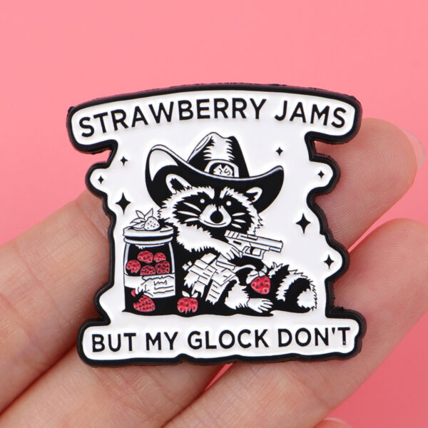 Wholesale Cartoon skull accessory brooch metal badge