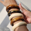 oly-cf90394d059105997d30df134cb927ce Wholesale Vintage Gilded Imitation Marble Stacking Bracelet