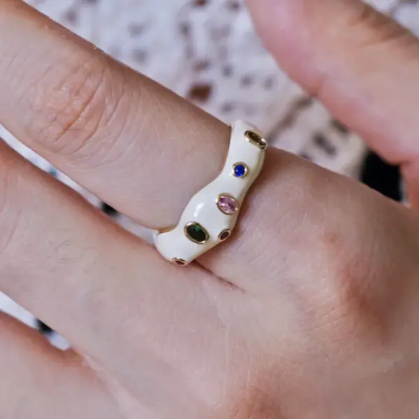 Wholesale Heart Shape Copper Romantic Simple Style Classic Style Rings