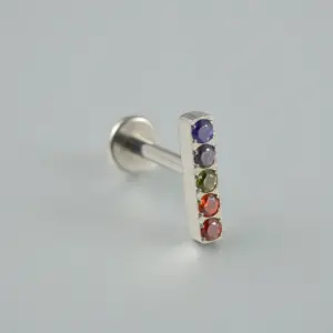 #4 Steel Color / Rod Thickness * Rod Length 1.2x8mm