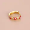 Ear Cartilage Rings & Studs Ethnic Style Devil'S Eye Copper Plating