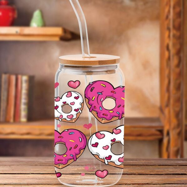 Wholesale Uv Transfer Sticker Glass Cup Crystal Label Crystal Sticker Cross-Border Exclusive for 16oz Glass Cup Special Sticker 23Cmx11Cm