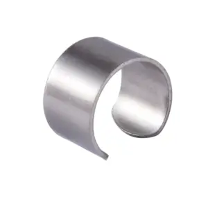 Steel Flat Wide Ear Clip 8mm