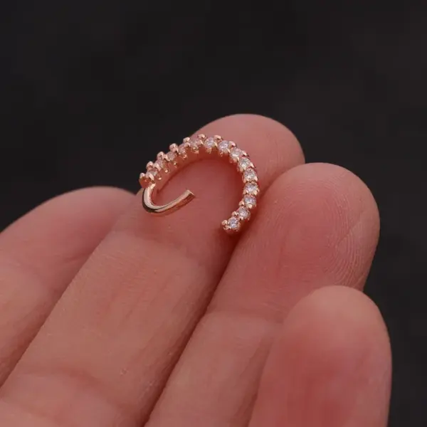 Wholesale Ear Cartilage Rings & Studs Ethnic Style Geometric Copper