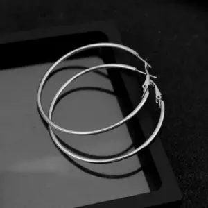 Silver / 50mm Pair