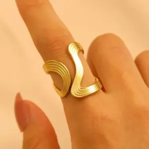 3518K Real Gold Vertical Grain 6834