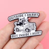 oly-cfc5030e3951296d60c0d83541463168 Wholesale Fun and inspirational English quotes brooches and badges