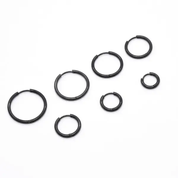 Wholesale New Stylish Stainless Steel Wire Earrings Round Ear Cuff Fashionable Minimalist Design Affordable Price Unisex Casual Style