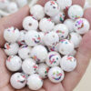 Wholesale Christmas Snowman Acrylic Beads