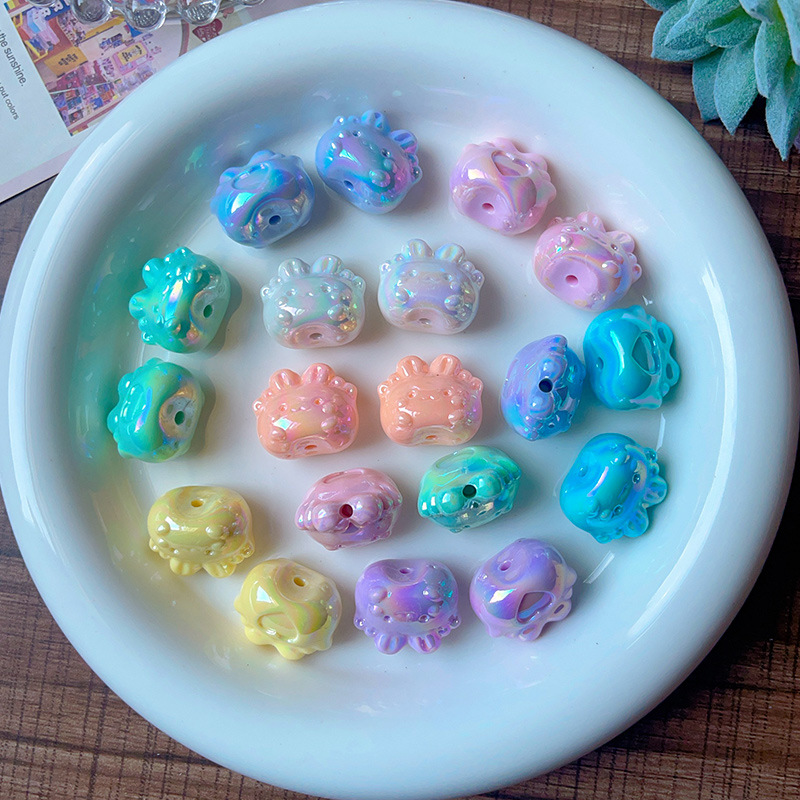 Wholesale Cute cartoon bunny loose beads
